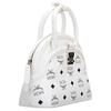 New MCM Tracy Visetos Coated Canvas With Leather Shoulder Bag, Crossbody Bag, Handbag Small Women's White MWTCAXT02WT001