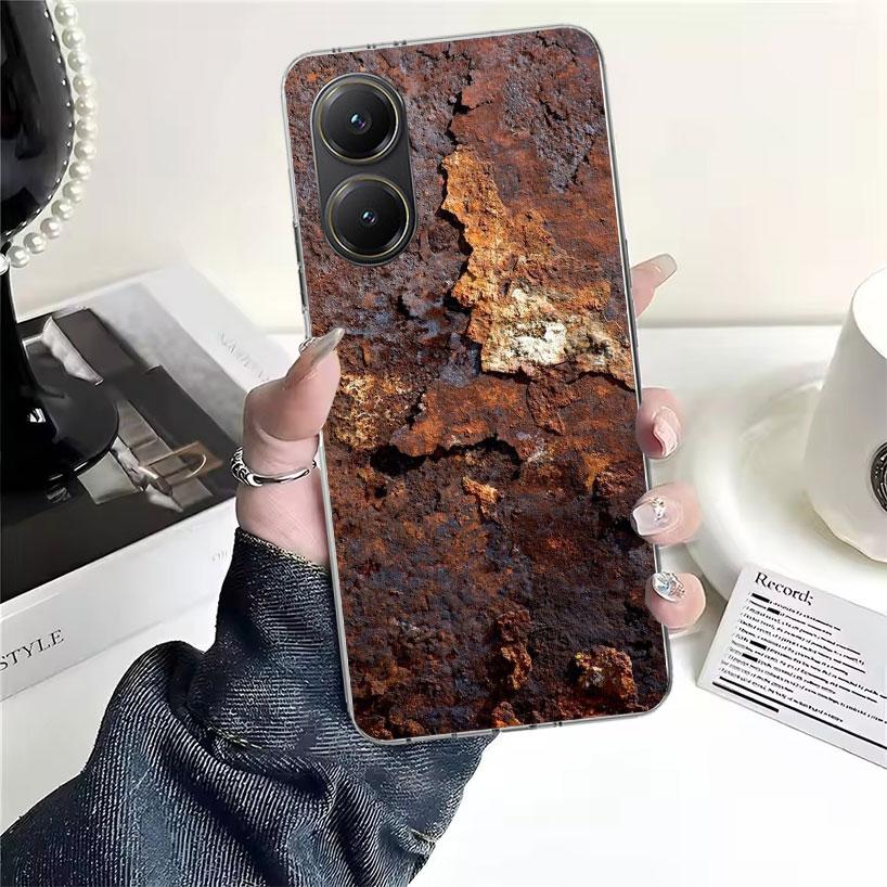

Vintage Industrial Style Rusty Pattern Soft Phone Case For Xiaomi Redmi 15C 15 13C 13 Poco X5 X6 X7 F7 Ultra M7 12C 12 10 10C 9C Redmi 15C 4G