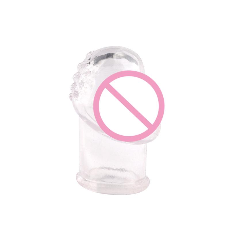Penis Sleeve Male Masturbator Delay Lasting Glans Trainer Portable Stimulator Penis Massager Soft Adult games sex Erection Toys