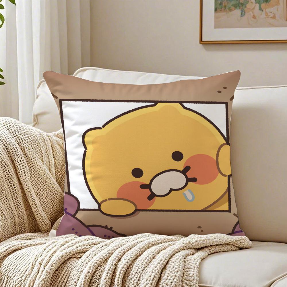 KKakao Friends Cushion Cover Pillowcase Antidustmite living Room Sofa Decor Cushion Room