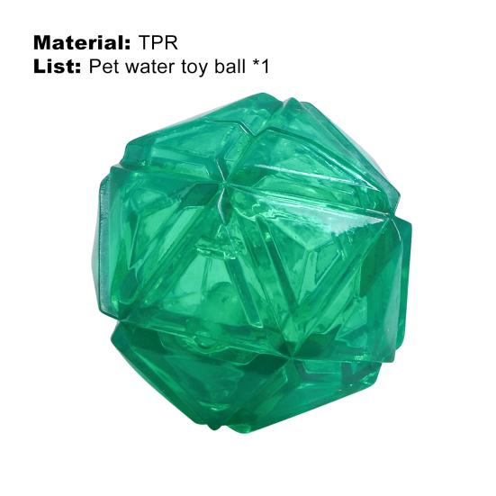 Pet Toy Floatable Molar TPR Interactive Buoyancy Ball Toy for Pool