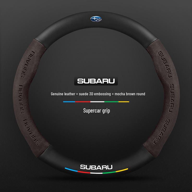 Κάλυμμα Τιμονιού για Subaru: Forester, Outback, Legacy, Impreza, XV/WRX/BRZ - Κάλυμμα Λαβής από Ανθρακονήματα