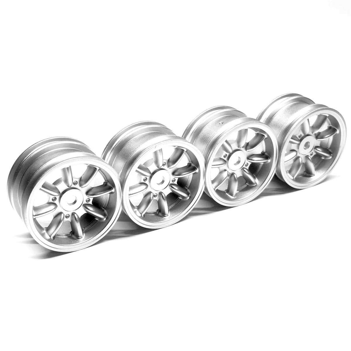 

Kingfly Ultra-Lightweight Aluminum Alloy Wheel Frames for Tamiya Mini Cooper Reinforced Wheels (4-Pack)