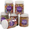 Mix of Plastic Beads In Different Shapes - Rich Shiny Colours. Ref 61827