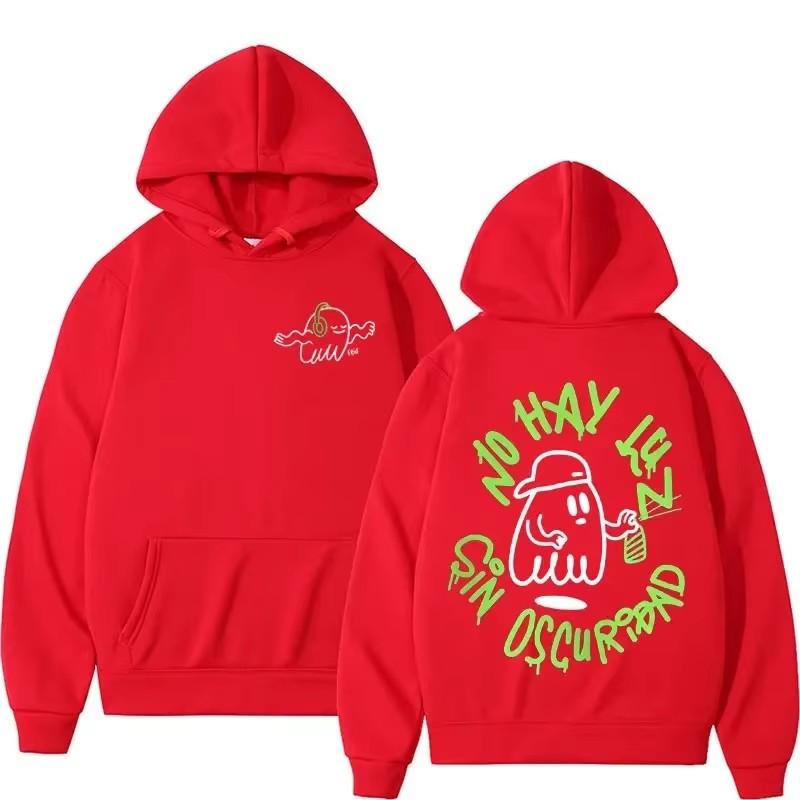Sonbahar Erkek Kadın Kapüşonlular Anime Hayalet Baskılı Unisex Moda Pullover Uzun Kollu Bol Günlük Vintage Sweatshirtler