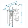 Pegas 2 gymnastic ladder - blue