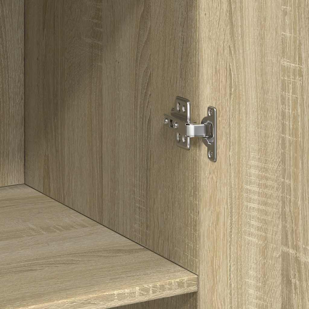 High Cabinet Sonoma Oak 70 x 42.5 x 225 cm Particleboard