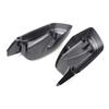 Schwarze Außenspiegelkappen im Carbonfaser-Stil für BMW 5er E60 E61 E63 E64 2004-2008 Neues M-Design