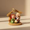 Cartoon-Style Nativity Tabletop Figurine Religious with