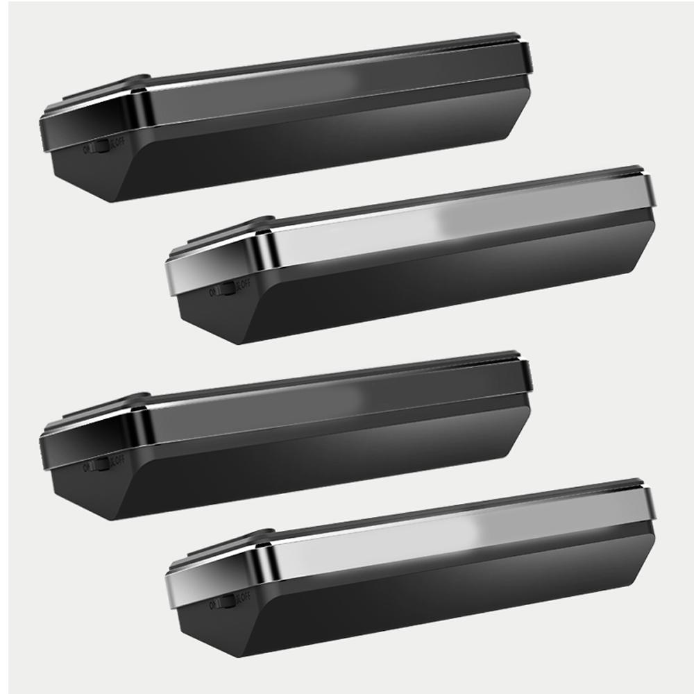 1Pc Solar Car Phone Number Plate Led Lighting Temporary Parking Card Hidden Plates Car Park Stop Multiple Number Parking Gadgets