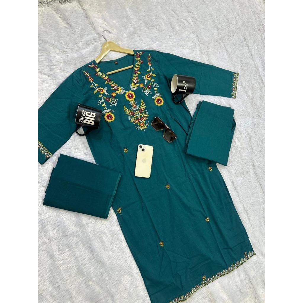 Bollywood Party Wear Kurti Palazzo Dupatta Set Indian Women Ethnic Salwar Kameez