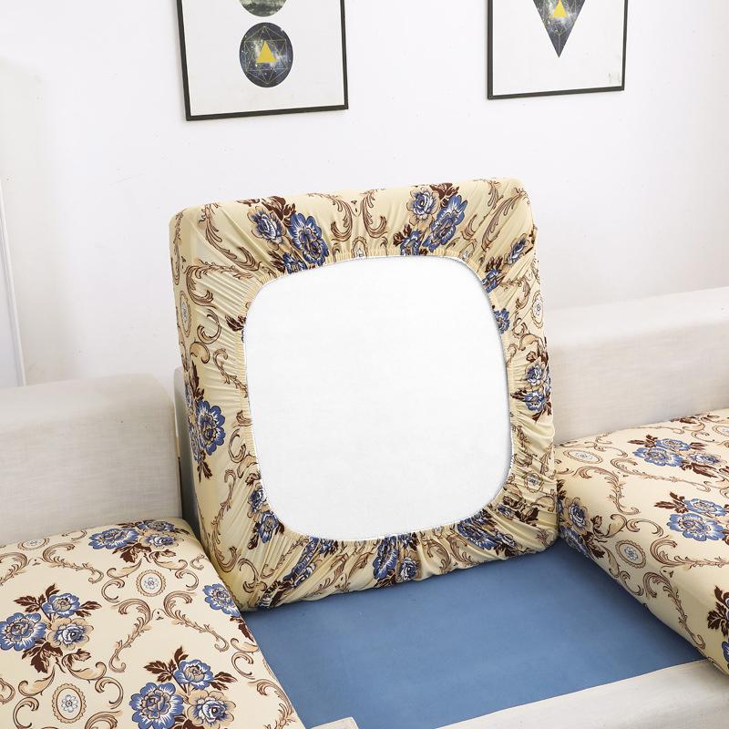Newest Floral Sofa Seat Cushion Cover Non-Slip Chair Cover Stretch Sofa Cover For Living Room Replacement For Individual Cushion
