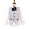 Boys' Silver Sequin Suit Set - Performance & Ceremony Outfit