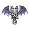 Sparkling Metal Dragon Brooches Novelty Elf Animal Brooch Fashion Brooch Pins  Prom