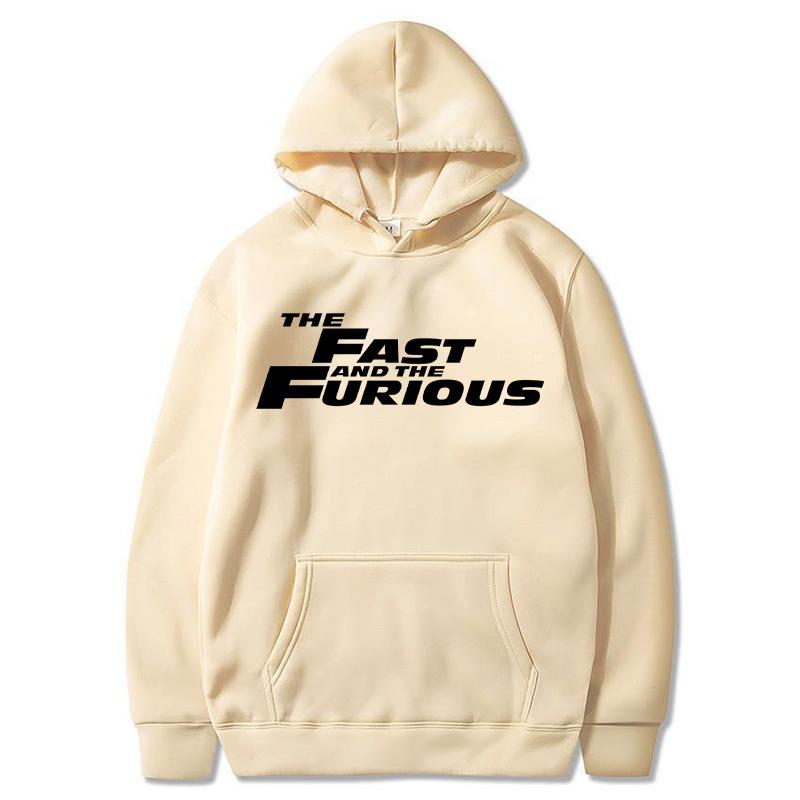 The Fast and The Furious Letter Graphic Women's Hoodie Sweatshirt Men Womnen Fashion Brand Design Pullover Women's Hoodies