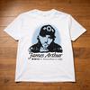 James Arthur T Shirt White Pop Singer Music Tee Adults Kids SXXXL