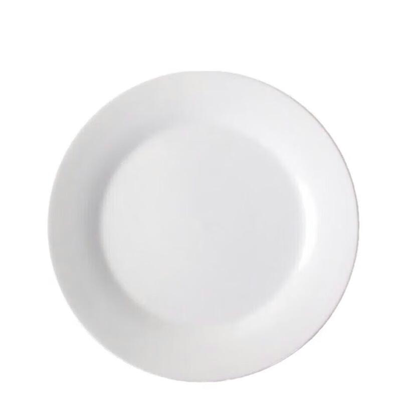 Xiyi Pure White Ceramic Dinner Plate