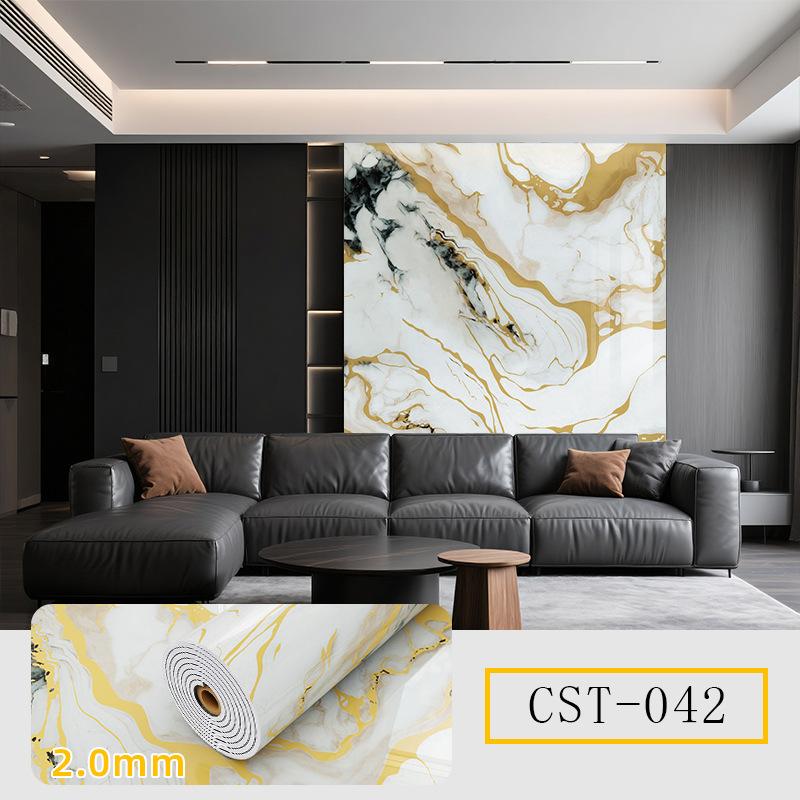 Roll-up Fliesenaufkleber Tapete Selbstklebend Wasserdichte Tapete Verdickter Marmor Verdickte Rolle Dekorative Wandaufkleber