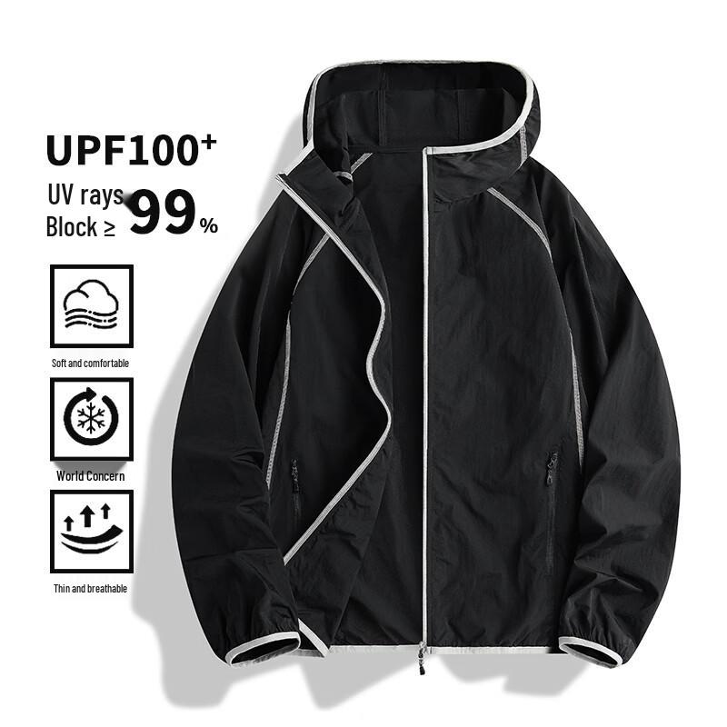 VUUG Men's Cooling UPF100+ Sun Protection Jacket