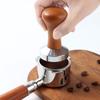BaiJie 51mm Stainless Steel Coffee Tamper with Wood Handle