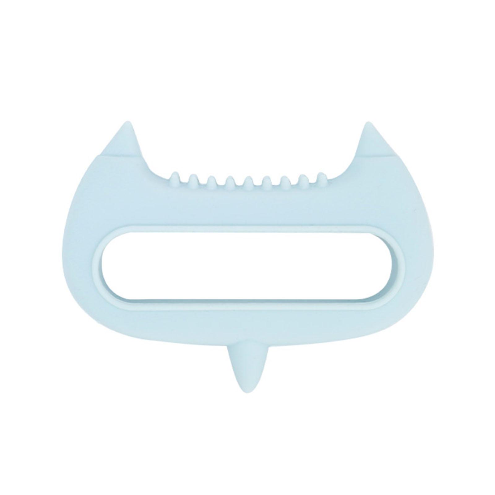 

Силиконовый ручной массажер для триггерных точек для глубокого массажа тканей всего тела, ручной массажер для снятия боли в спине и шее синий