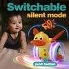 Baby Musical Duck Toys Dancing Walking Duck with Music Lights Baby Toy Crawling Toys Learning Toys for Toddler for Boys Girls
