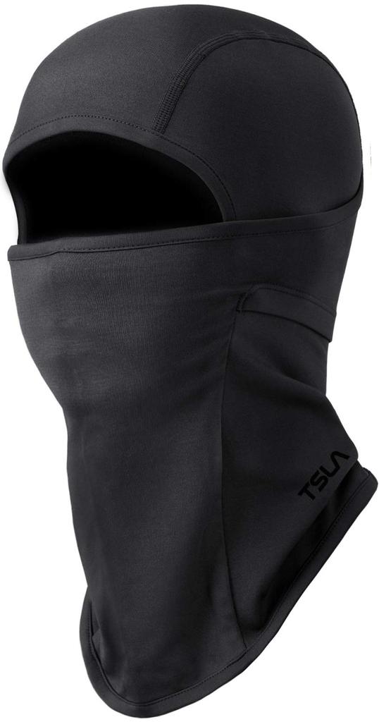Tesla Balaclava Neck Warmer, Fleece-Lined, Windproof, Thermal, Breathable, Stretchy, Warm, Face Mask for Motorcycle, Cycling, Skiing, Snowboarding,