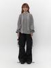 Tuomio Graphic Waffle Long Sleeves [Grey]