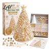 Zero-based Beading Material Kit DIY Christmas Tree for Adults Beginners Handmade 3D Ornament with Full Miniature Forest Desktop Display Tools