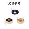 Small Set of Glossy Audio Speakers and Vibration Feedback Sound Quality Improvement Kawaki Insulators, 8, Gold, High-Quality Soundbars, Damping,