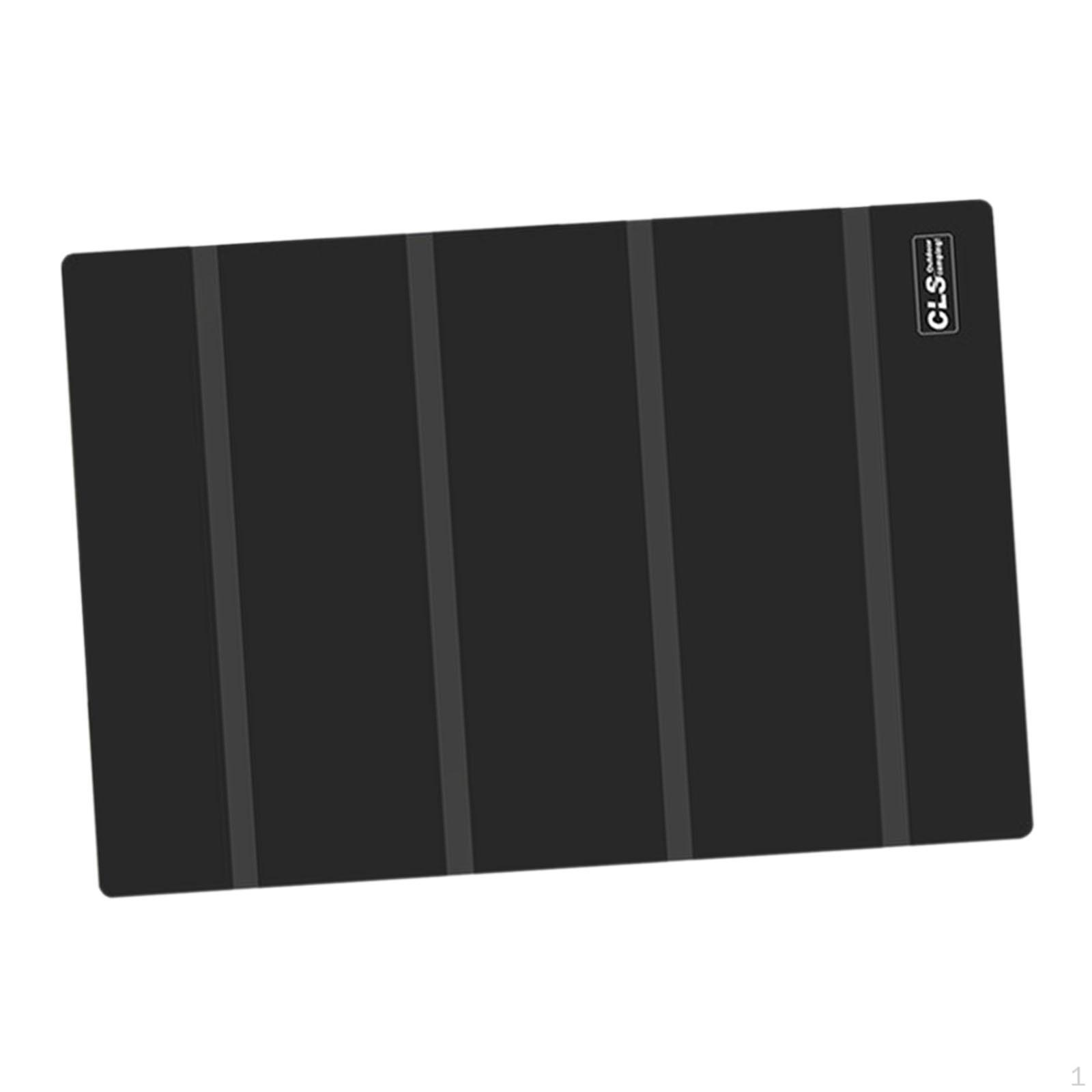 

Коврик для походного стола складной силиконовый чехол протектор для столовой чёрный