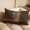 2D Colorful Geometric Leopard Pillowcase Suitable For Sofa Bedroom Car Pillow Cover Cushion Rectangular Back Cushion