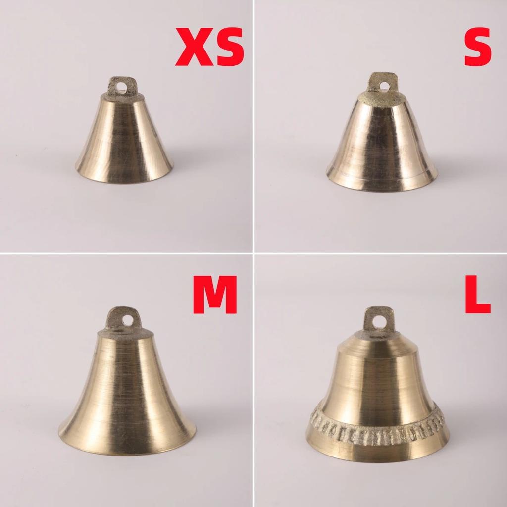 Farm Cattle And Sheep Brass Bell Livestock Horse And Dog Grazing Bell Anti-lost Pure Copper Imitation Rust Sound Loud Bell 1 Pc