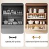 Multifunctional Kitchen Storage Rack for Paper, Film, and Utensils