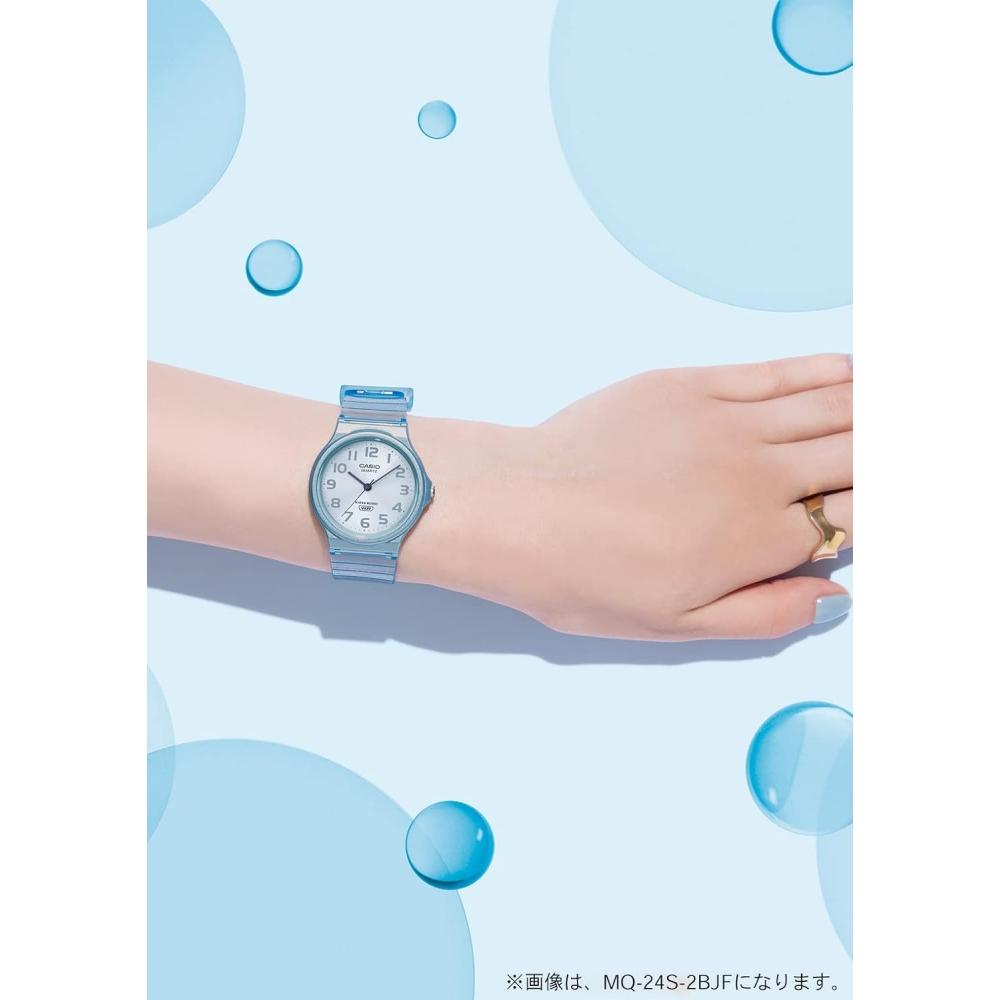 Casio Unisex Wristwatch Mq 24s 2bjf Clear Blue