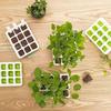 5er-Pack 12-Zellen-Silikon-Setzlings-Startertabletts, wiederverwendbare Keimbehälter für Zimmerpflanzen, Keimschale für Pflanzen, Setzlingtöpfe für den Garten