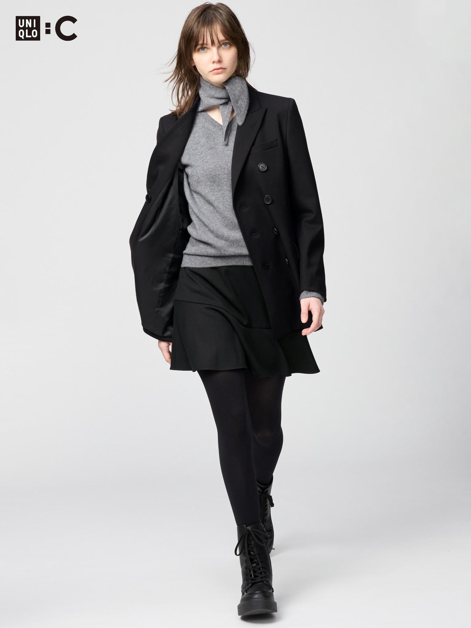 

Uniqlo Flare Coats 09 BLACK/WOMEN L
