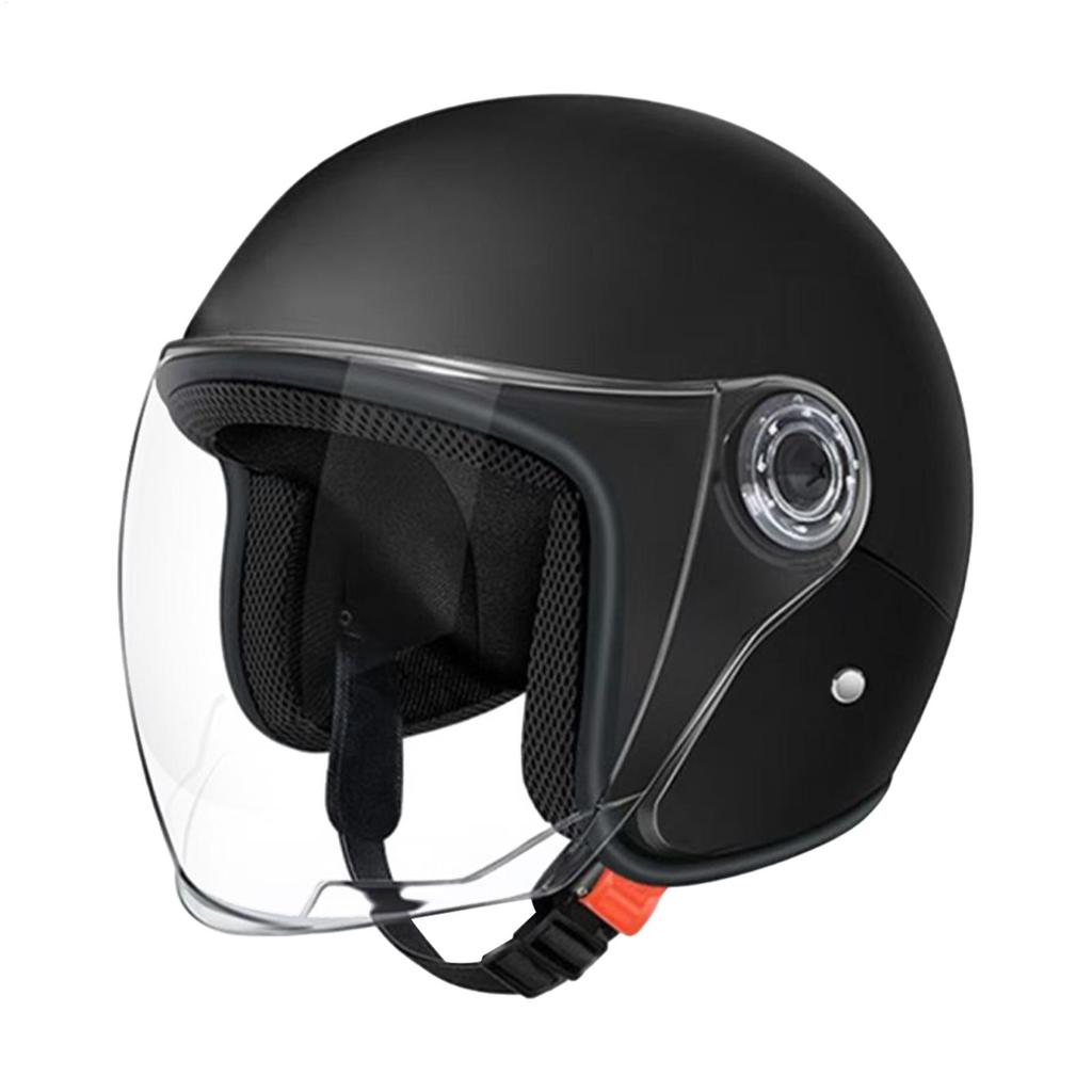 Electric Motorcycle Helmets Light Weight Moto Half-helmets Riding Lens Helmets Sunscreen Helmets  Ultralights Cycling Bike Caps