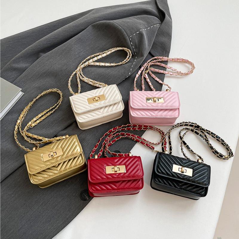 2026 5 Color NEW Design Bags for Women, Trendy New Western-style Chain Mini Crossbody Bags, Fashionable Temperament Bags