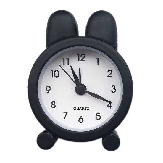 Stolní budík Králičí design Školní potřeby Plastový Roztomilý Mini Kovový Budík pro Studenta