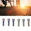 Steel Water Bottle Cage Bolts M5x23mm Colorful Water Bottle Cage Bolts for Fixing Handlebar Ends