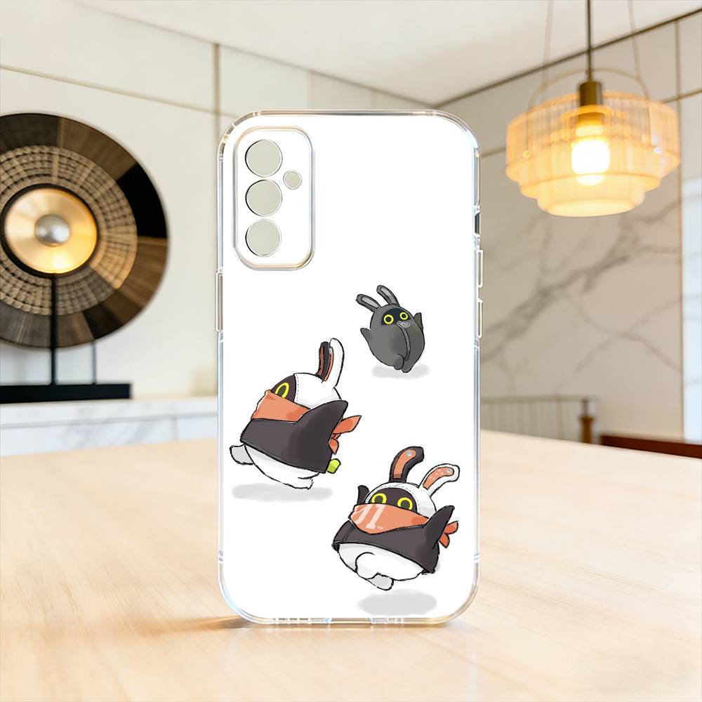 

Bangboo Zenless Zone Z-zero Phone Case For SamsungA10,12,20,21S,30,31,40,50,51,52,70,71 Transparent Cover Samsung a50 30s 50s