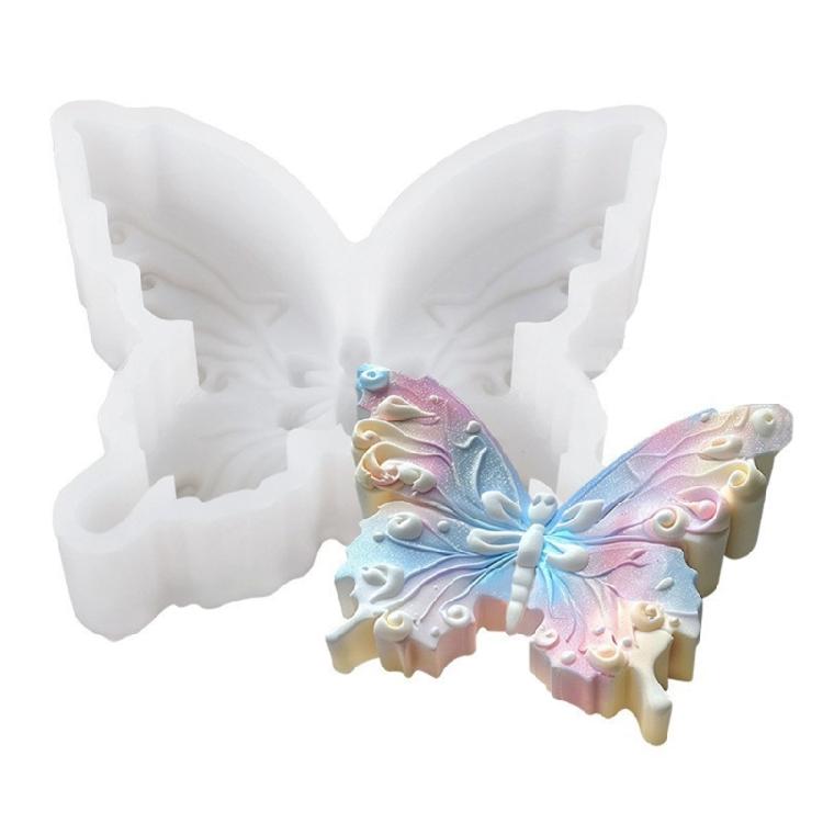 Butterfly Silicone Molds Butterfly Candle Mould Scented Candle Molds Baking Molds Castings Molds Craft Supplies