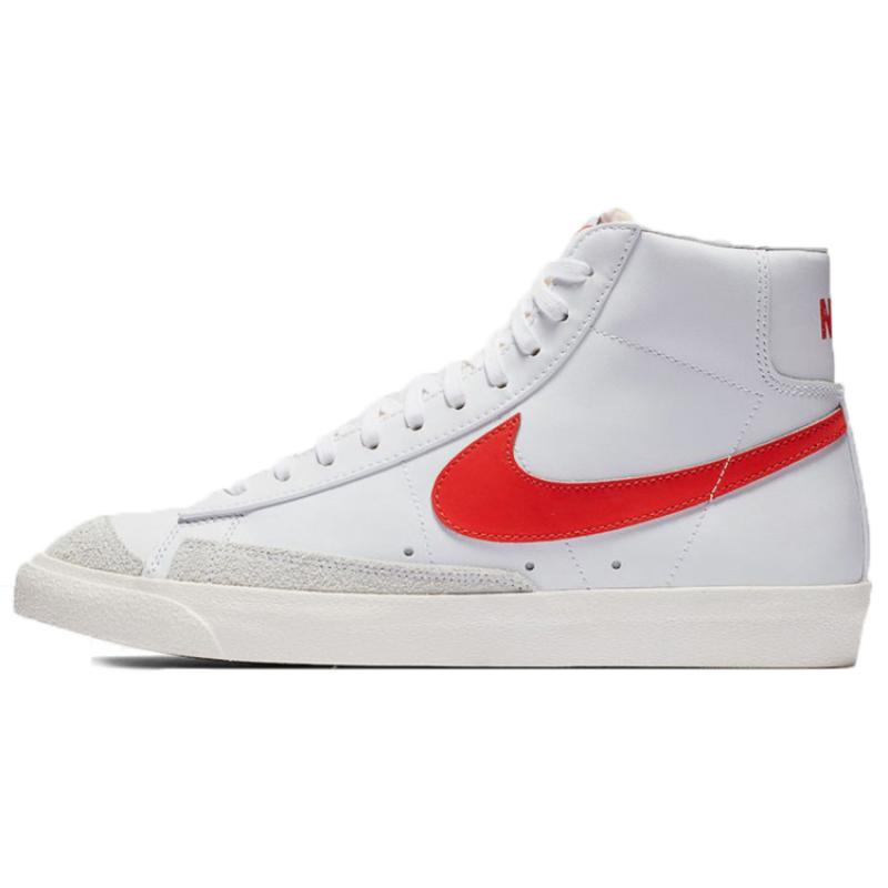 Nike Blazer Mid 77 Vintage Habanero Red Sneakers Skateboard Shoes BQ6806-600