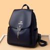 Schoolbag Kangaroo Backpack Women's New Trendy Fashion Versatile Soft Leather Bag Large Capacity Mommy Backpack Women's Bag Wholesale