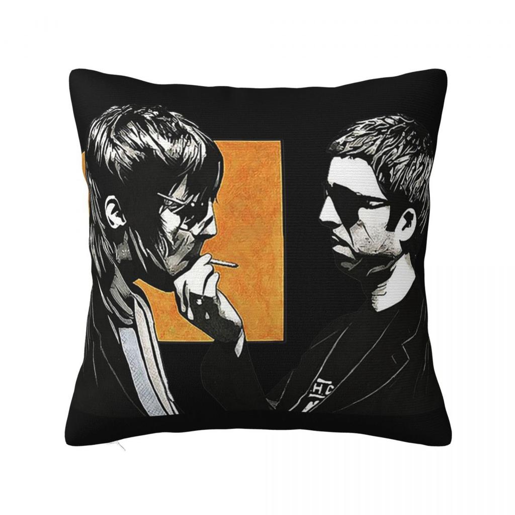 Liam Gallagher Square Pillowcase Pillow Cover Polyester Cushion Zip Decorative Comfort Throw Pillow for Home Car