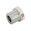 Stainless Steel Female R1/8 BSPT To Male M18x1.5 Threaded Reducing Adapter