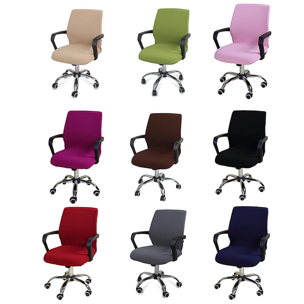 Abnehmbare Computer Bürosessel Stühle Schreibtisch Büro Abdeckung Stretch
