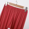 Damen Plus Size Schlankmachende High-Waist Modal Leggings - Dünne Neun-Punkt-Hose für Frühling und Herbst