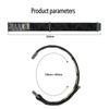 For Samsung Galaxy Watch3 45mm/Huawei Watch GT 3 Pro 46mm Watch Band 22mm Camouflage Nylon Adjustable Loop Wrist Strap
